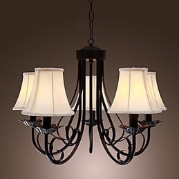 Lustre traditionnel classique en laiton antique