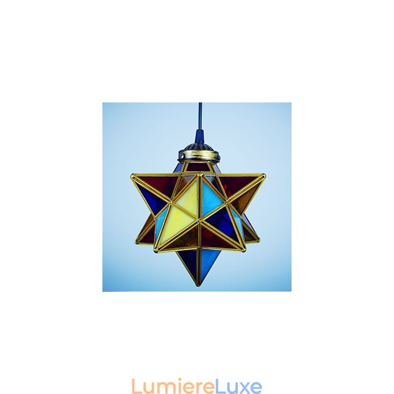 Lampe suspendue moderne à étoiles, individualité artistique et créative pour porche