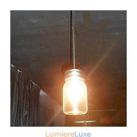 Suspension minimaliste moderne à 1 lumière en forme de bouteille Suspension minimaliste moderne à 1 lumière en forme de bouteille