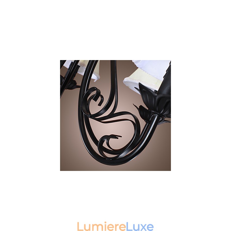 Lustre traditionnel classique en laiton antique