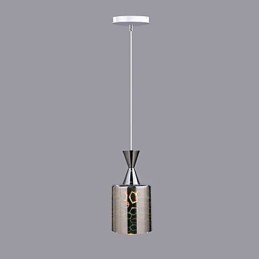 Lampe suspendue chromée gravée au laser Dream