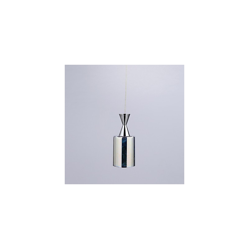 Lampe suspendue chromée gravée au laser Dream