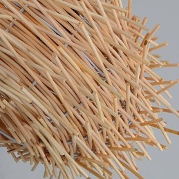 Lustre Mini Style Lanterne Bois Bambou