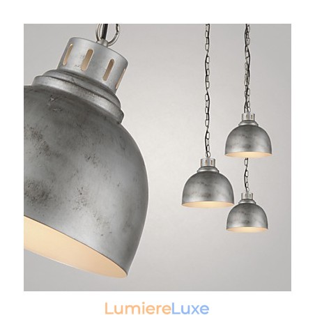 1 lampe suspendue style industriel vintage antique en fer et métal 1 lampe suspendue style industriel vintage antique en fer et métal