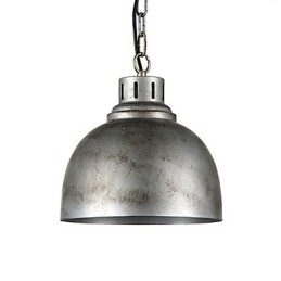1 lampe suspendue style industriel vintage antique en fer et métal