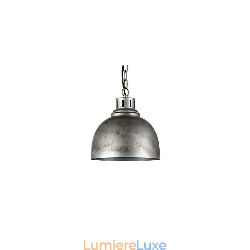1 lampe suspendue style industriel vintage antique en fer et métal