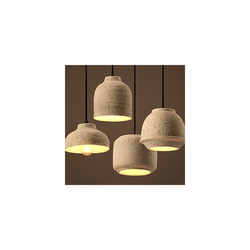 Lustre en céramique couleur sable de Nordic Creative Arts