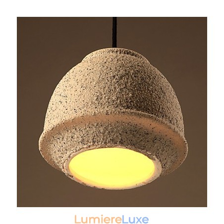 Lustre en céramique couleur sable de Nordic Creative Arts Lustre en céramique couleur sable de Nordic Creative Arts