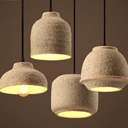Lustre en céramique couleur sable de Nordic Creative Arts