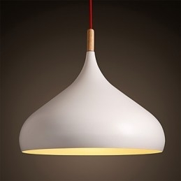 Lustre suspendu en métal chromé de style mini contemporain moderne