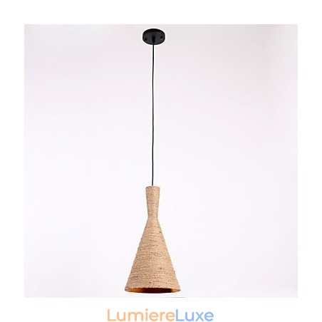 Lustre suspendu style mini moderne en corde Lustre suspendu style mini moderne en corde