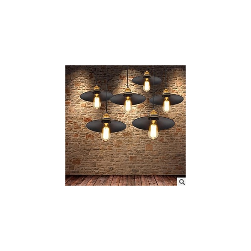 Le lustre rétro minimaliste américain en fer 1