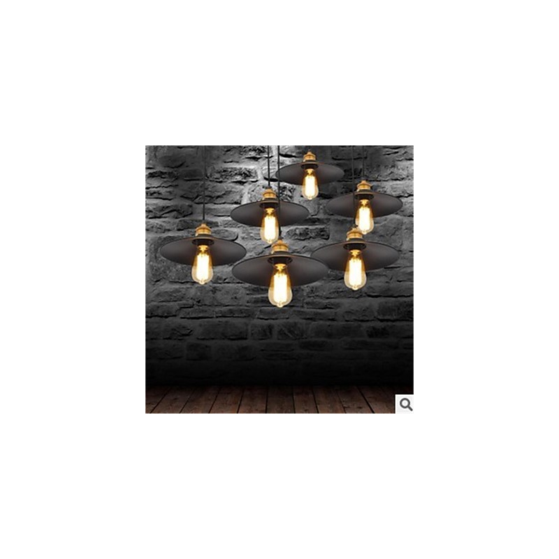 Le lustre rétro minimaliste américain en fer 1