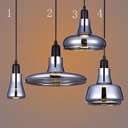 Lustre en verre à ombre de conception nordique créative contractée européenne