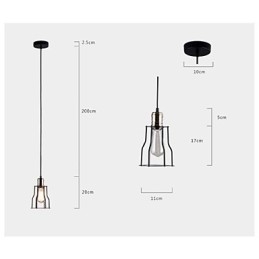 Idées de buffet de café vintage industriel américain, suspension en fer forgé