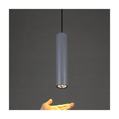 Lampe suspendue en plâtre à tête unique, style rétro romantique et chaleureux Lampe suspendue en plâtre à tête unique, style rétro romantique et chaleureux
