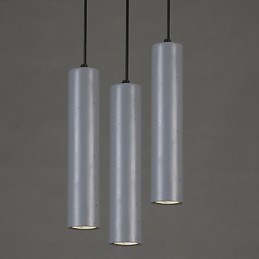 Lampe suspendue en plâtre à tête unique, style rétro romantique et chaleureux