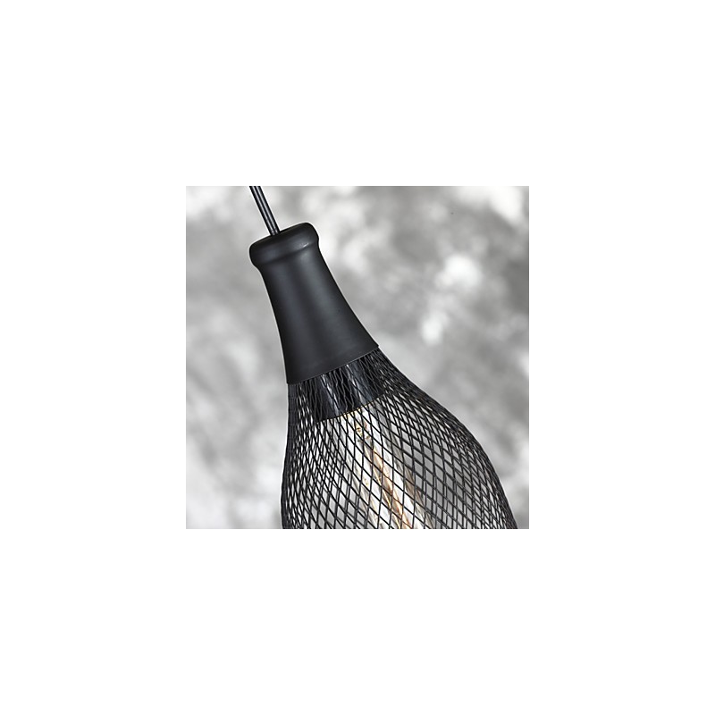 Suspension bouteille vintage style loft américain et luminaire suspendu décoratif