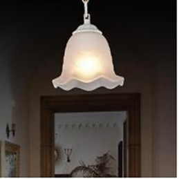 Suspension traditionnelle classique vintage rétro en métal peint