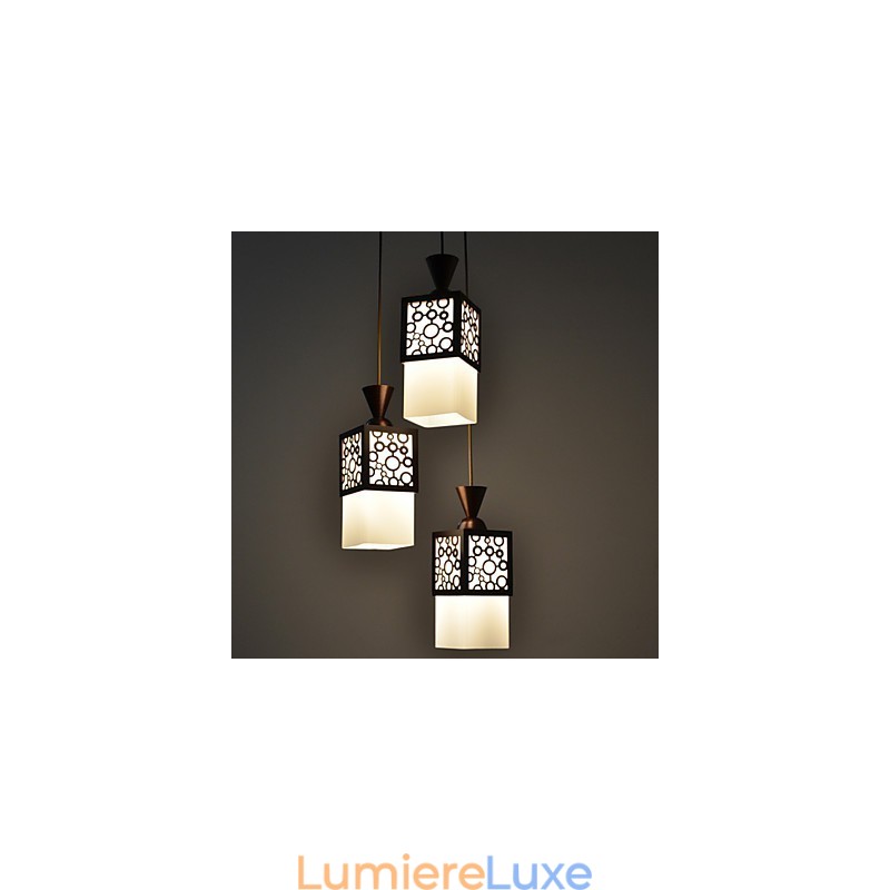 Lampe suspendue style country américain Woodiness