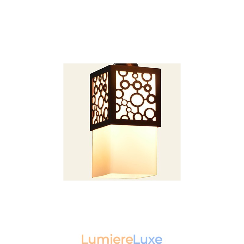 Lampe suspendue style country américain Woodiness
