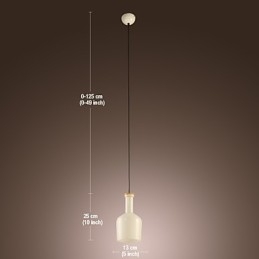 Suspension de style mini peinture moderne et contemporaine