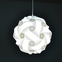 Lampe suspendue moderne DIY 40 cm