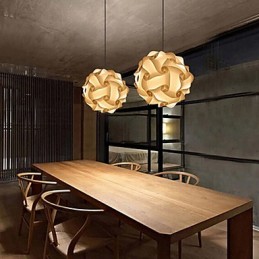 Lampe suspendue moderne DIY 40 cm