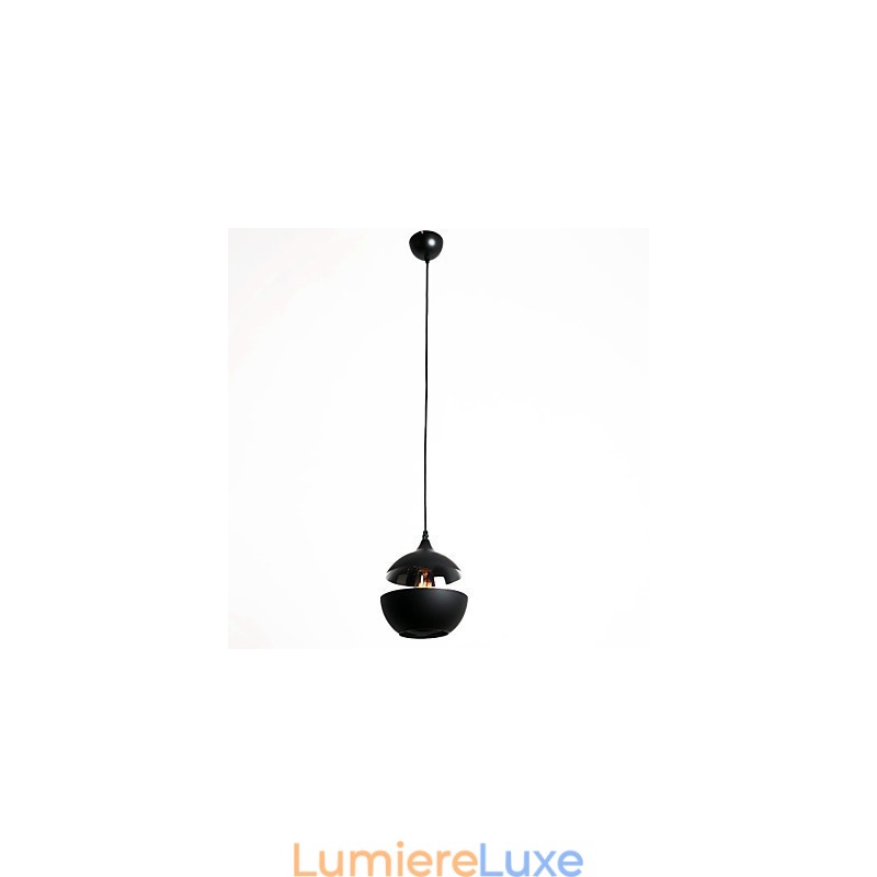 Lustre suspendu style mini moderne contemporain en verre