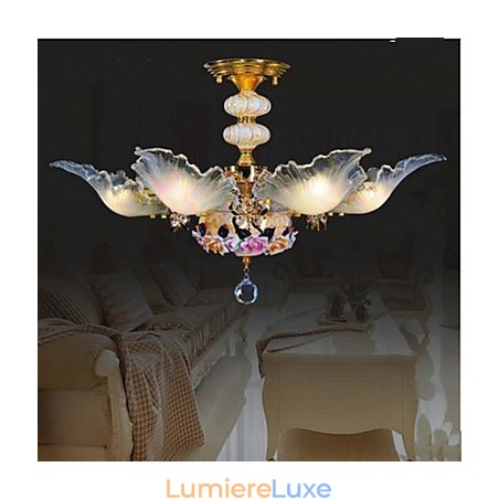 Plafonnier en céramique Lampe 6 Plafonnier en céramique Lampe 6