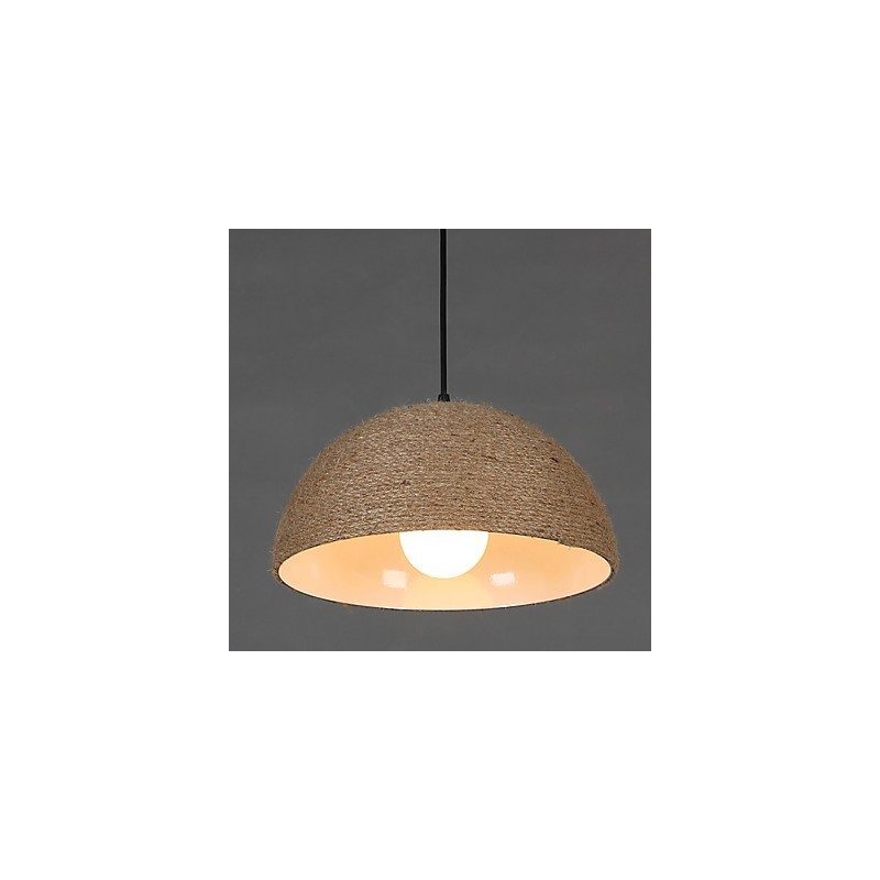 30 * Restaurer les anciennes manières L'idée nordique Demi-cercle Cheminée Main Corde de chanvre Droplight