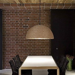 30 * Restaurer les anciennes manières L'idée nordique Demi-cercle Cheminée Main Corde de chanvre Droplight