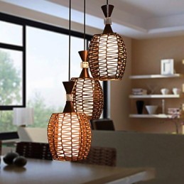 Lampe à suspension classique Cany Art Weaving