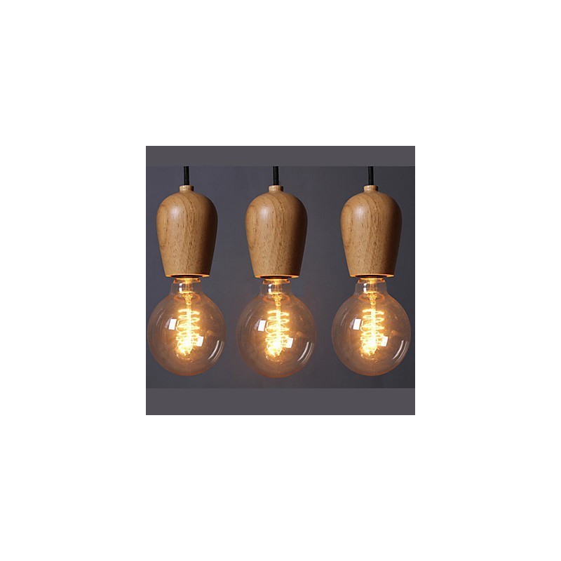Suspension Country Mini Style Autres Bois Bambou Garage