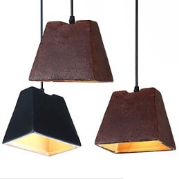 Lampe suspendue industrielle vintage Edison en céramique, luminaire décoratif d'intérieur