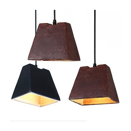 Lampe suspendue industrielle vintage Edison en céramique, luminaire décoratif d'intérieur Lampe suspendue industrielle vintage Edison en céramique, luminaire décoratif d'intérieur