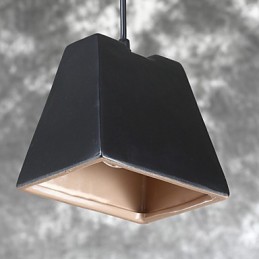 Lampe suspendue industrielle vintage Edison en céramique, luminaire décoratif d'intérieur