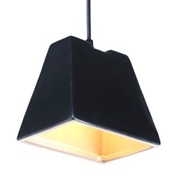 Lampe suspendue industrielle vintage Edison en céramique, luminaire décoratif d'intérieur