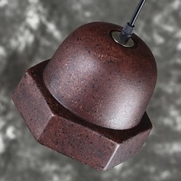 Lampe suspendue industrielle vintage Edison en céramique, luminaire décoratif d'intérieur