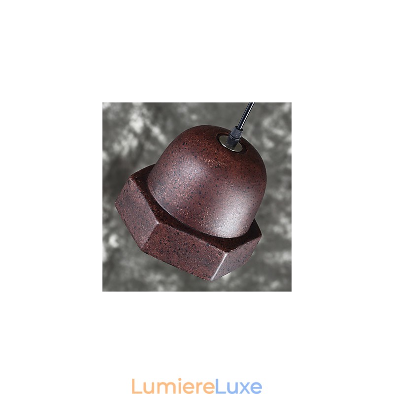 Lampe suspendue industrielle vintage Edison en céramique, luminaire décoratif d'intérieur