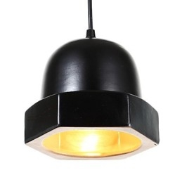 Lampe suspendue industrielle vintage Edison en céramique, luminaire décoratif d'intérieur