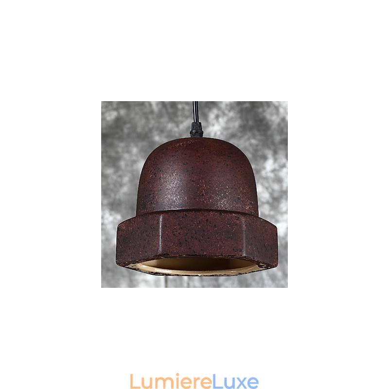 Lampe suspendue industrielle vintage Edison en céramique, luminaire décoratif d'intérieur
