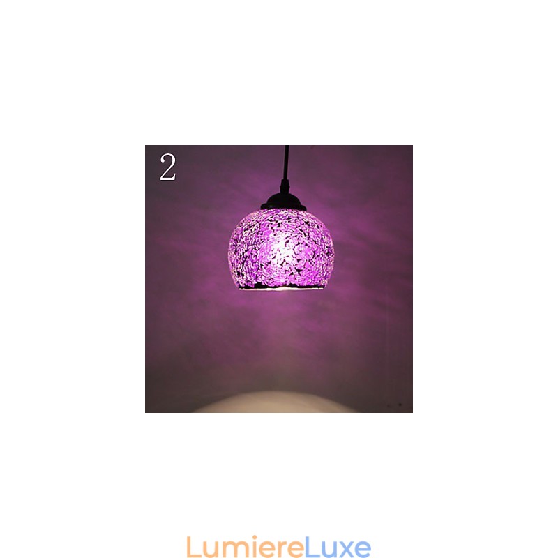 Lustre en verre Marcelo G simple et tendance, restaurant la lumière des anciennes manières