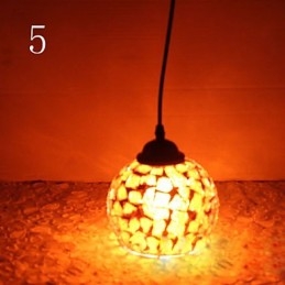 Lustre en verre Marcelo G simple et tendance, restaurant la lumière des anciennes manières