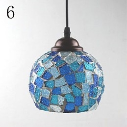 Lustre en verre Marcelo G simple et tendance, restaurant la lumière des anciennes manières