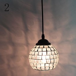 Lustre en verre Marcelo G simple et tendance, restaurant la lumière des anciennes manières
