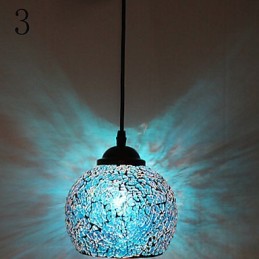 Lustre en verre Marcelo G simple et tendance, restaurant la lumière des anciennes manières
