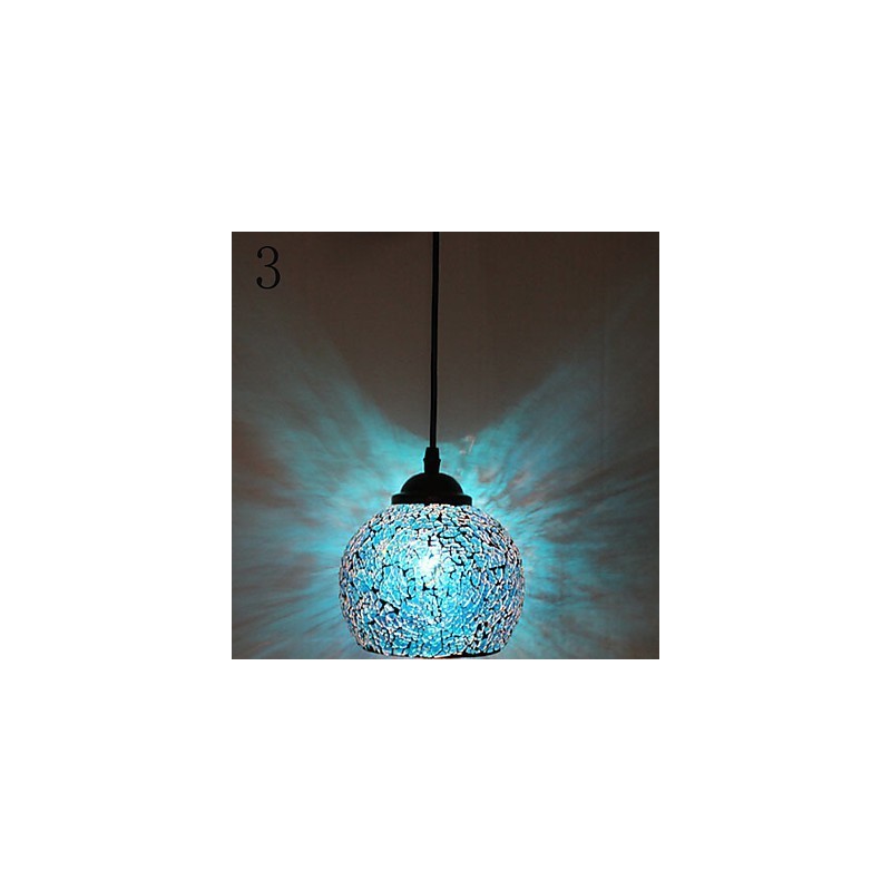 Lustre en verre Marcelo G simple et tendance, restaurant la lumière des anciennes manières