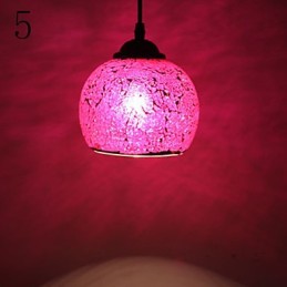 Lustre en verre Marcelo G simple et tendance, restaurant la lumière des anciennes manières
