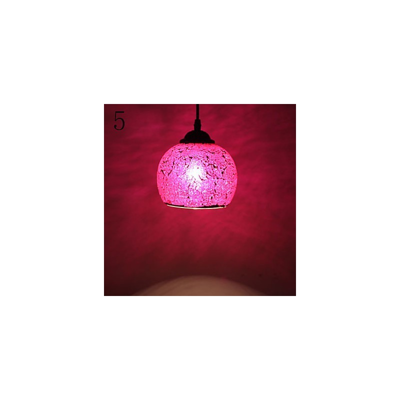 Lustre en verre Marcelo G simple et tendance, restaurant la lumière des anciennes manières
